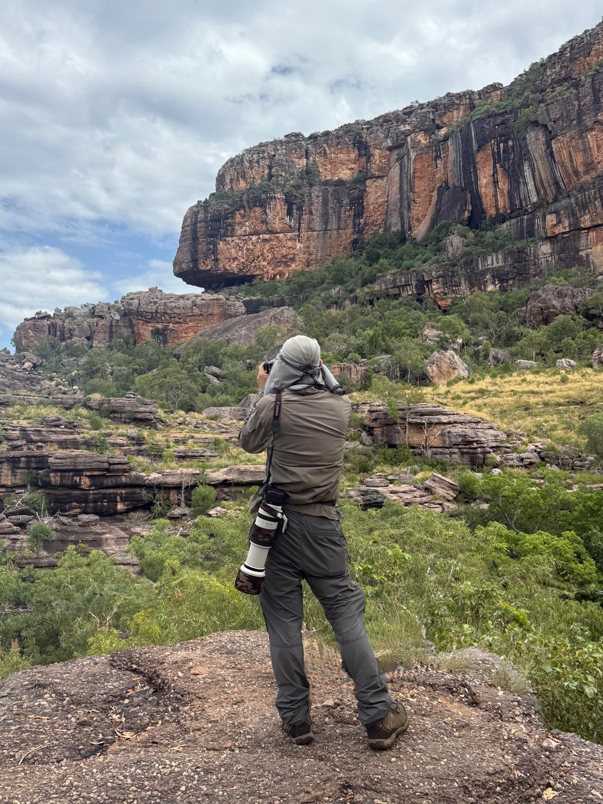 lookout in Kakadu National Park--Nourlangie Rock.